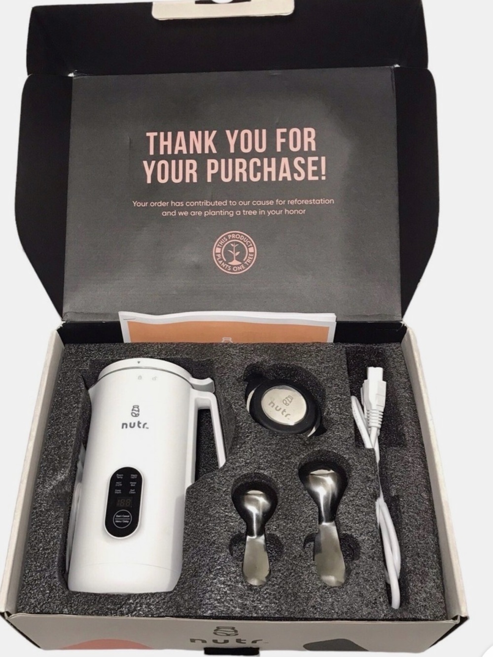 Nutr. Electric Nut Milk Maker Set